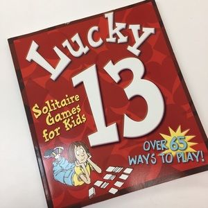 LUCKY 13 Solitaire Games for Kids Book